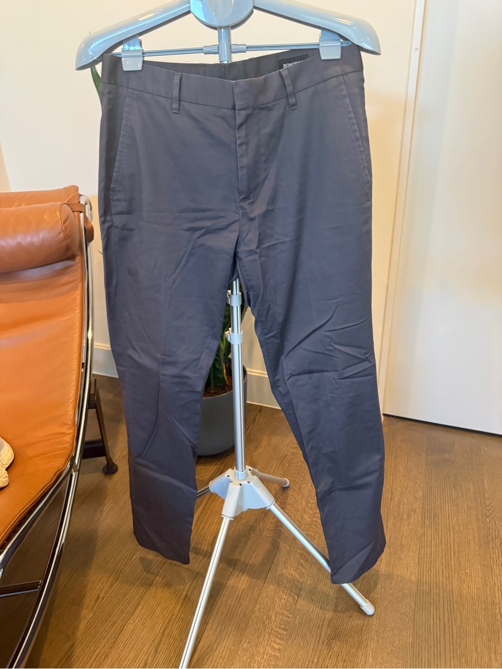 Bonobos Men's Dress Pants in Dark Charcoal Gray